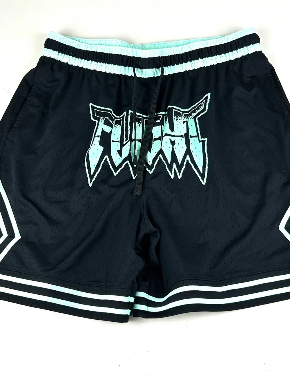 AIR JORDAN Jumpman Nike Flight Mens XXL Basketball Shorts Black